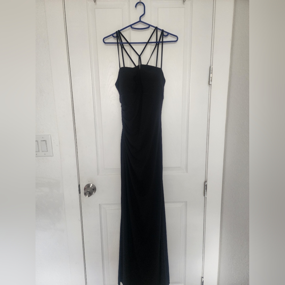 Laundry‎ by Shelly Segal maxi dress, size 6, black